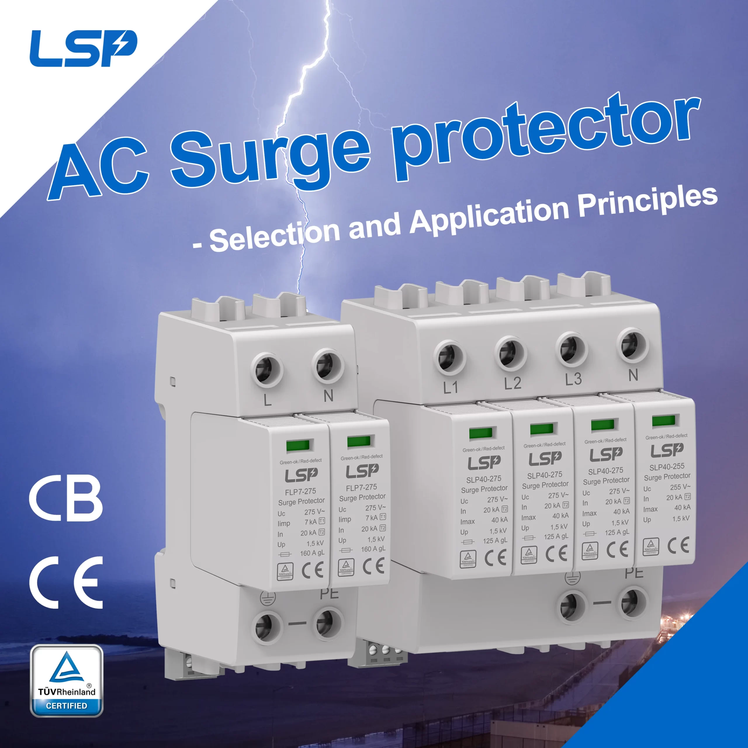 AC Surge Protection Device SPD Selection and Application
