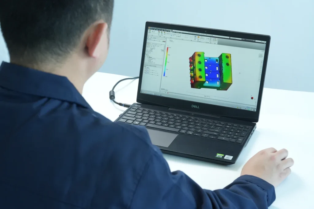 સર્જ પ્રોટેક્શન ડિવાઇસ એસપીડી મેન્યુફેક્ચરિંગ મોલ્ડ ફ્લો એનાલિસિસ