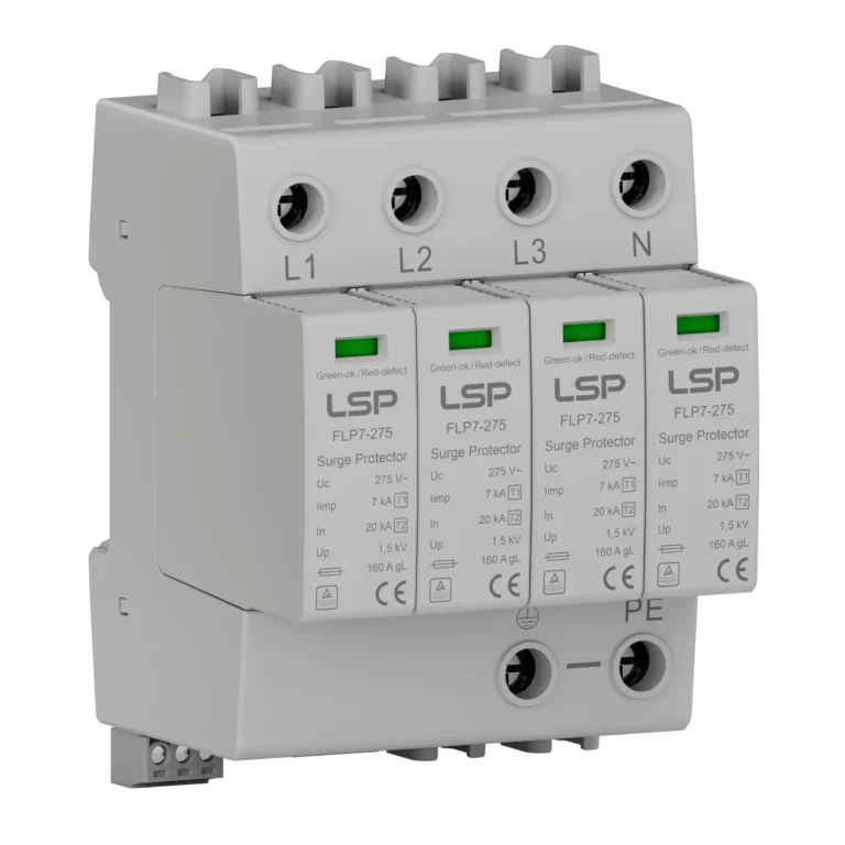 Type 1+2 AC Surge Protective Device SPD FLP7-275-4S