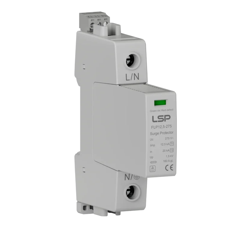 પ્રકાર 1+2 AC સર્જ પ્રોટેક્ટિવ ડિવાઇસ SPD FLP12,5-275-1S