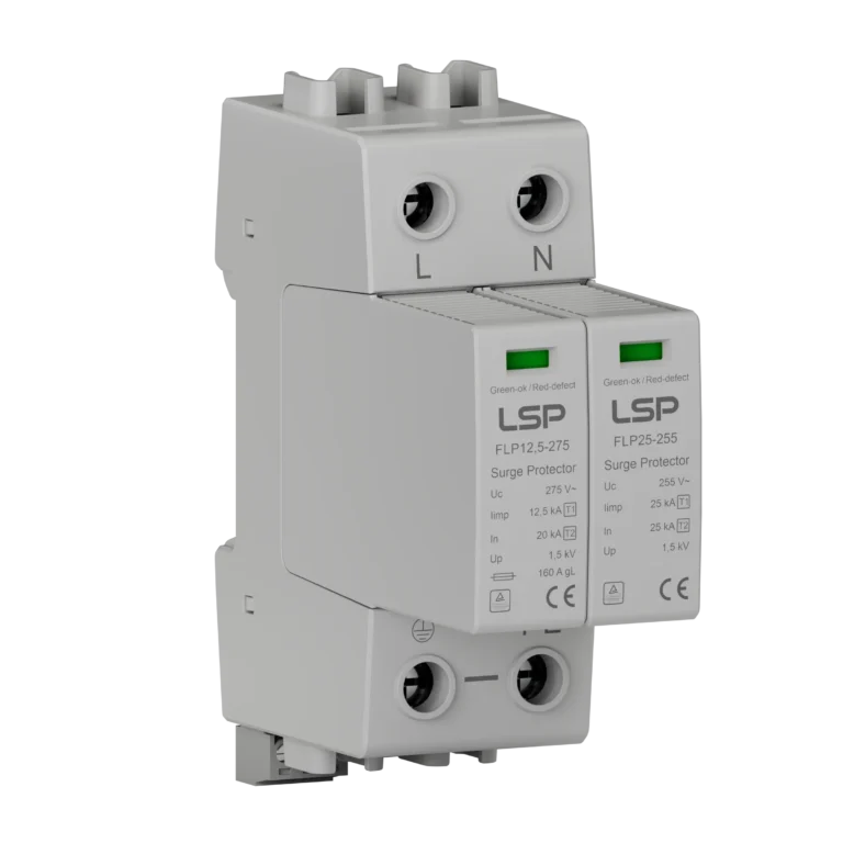 પ્રકાર 1+2 AC સર્જ પ્રોટેક્ટિવ ડિવાઇસ SPD FLP12,5-275-1S+1