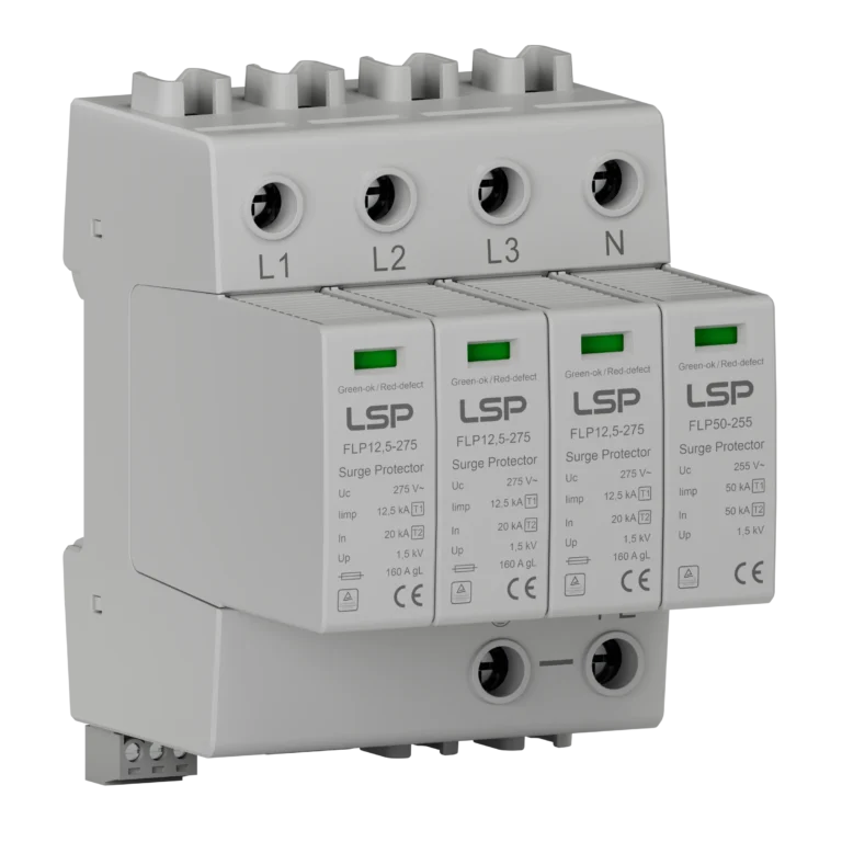 પ્રકાર 1+2 AC સર્જ પ્રોટેક્ટિવ ડિવાઇસ SPD FLP12,5-275-3S+1