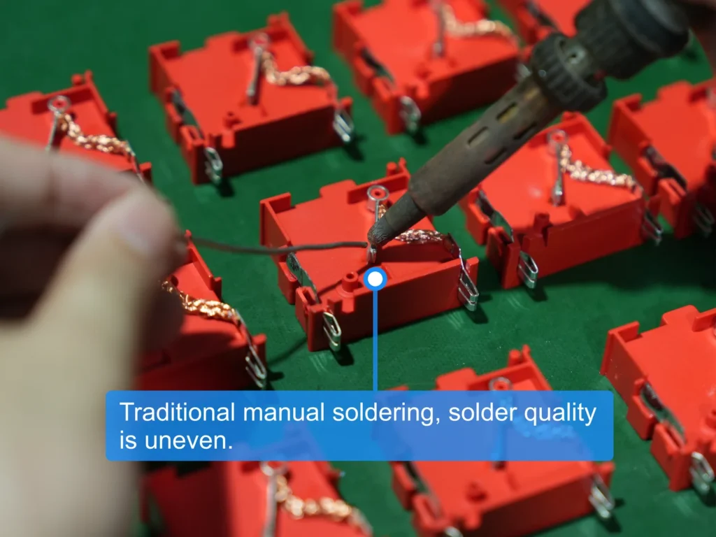 Dispositif de protection contre les surtensions SPD Soudure manuelle traditionnelle