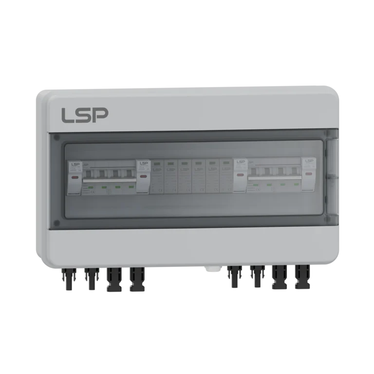 1000 V DC PV-Solar-Kombinationsbox &ndash; 2 Str&auml;nge Eingang, 2 Str&auml;nge Ausgang SLP-2-2-1000V img1