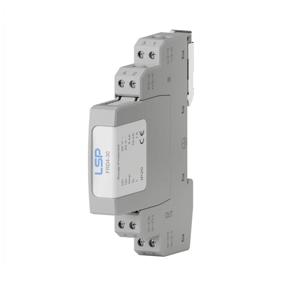 30V 33V DC RS485 Signal Data Line Surge Protection FRD4-30