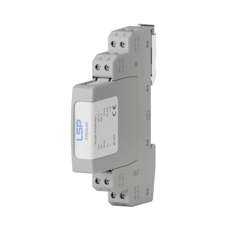 60V 64V DC RS485 Signal Data Line Surge Protection FRD4-60