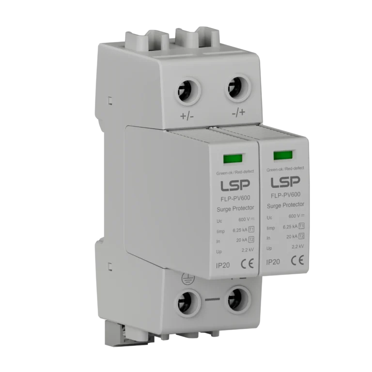 Type 1+2 Solar DC PV Surge Protective Device SPD FLP-PV600-S