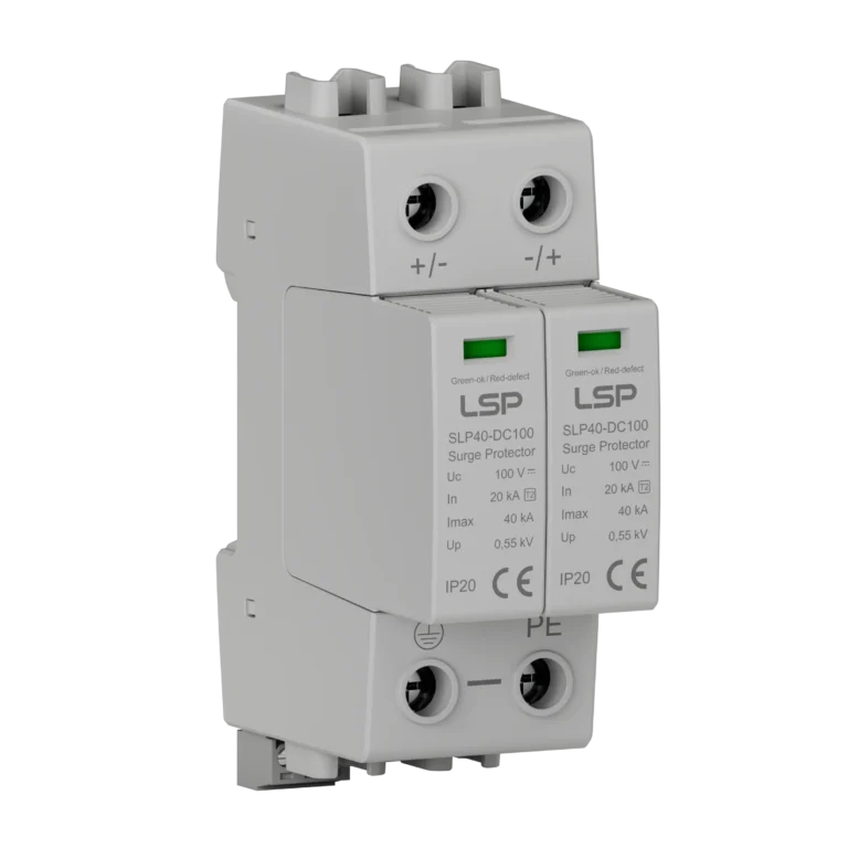 Type 2 75V 100V DC Surge Protective Device SPD SLP40-DC100-2S