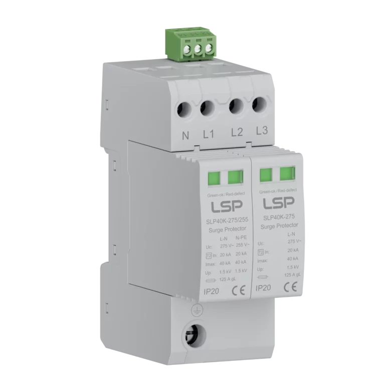 Type 2 AC Slim Compact Surge Protective Device SPD SLP40K-275-3S+1
