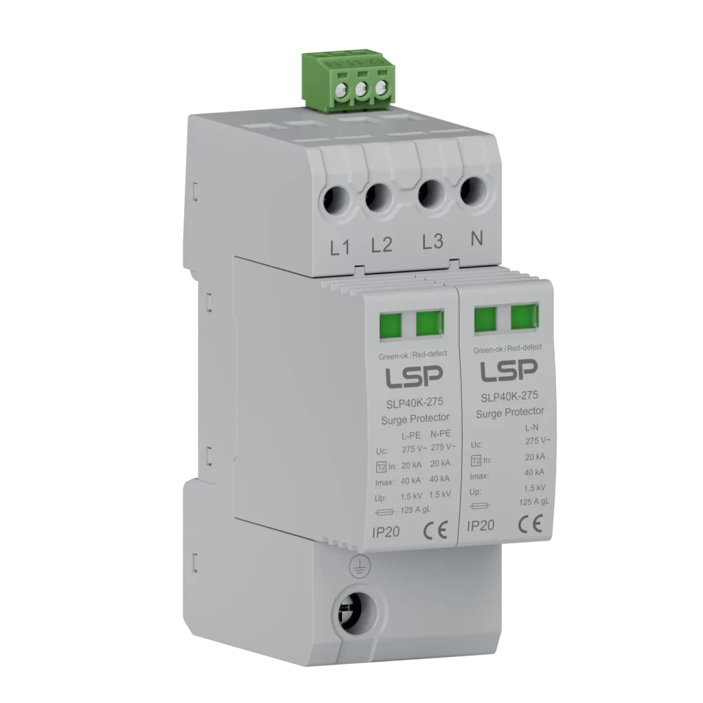 Type 2 AC Slim Compact Surge Protective Device SPD SLP40K-275-4S