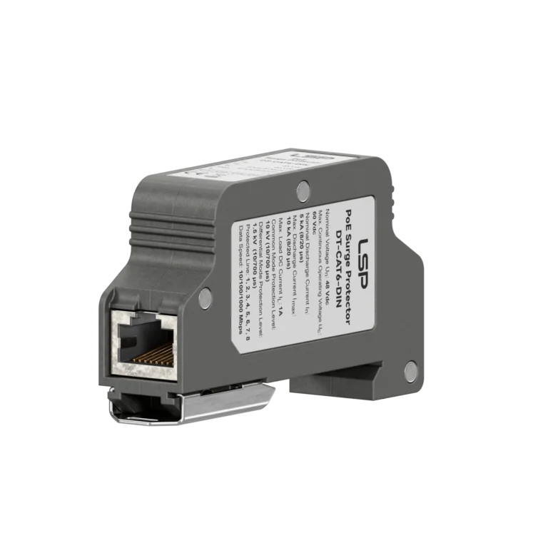 Power over Ethernet PoE Surge Protector SPD DT-CAT6-DIN img5