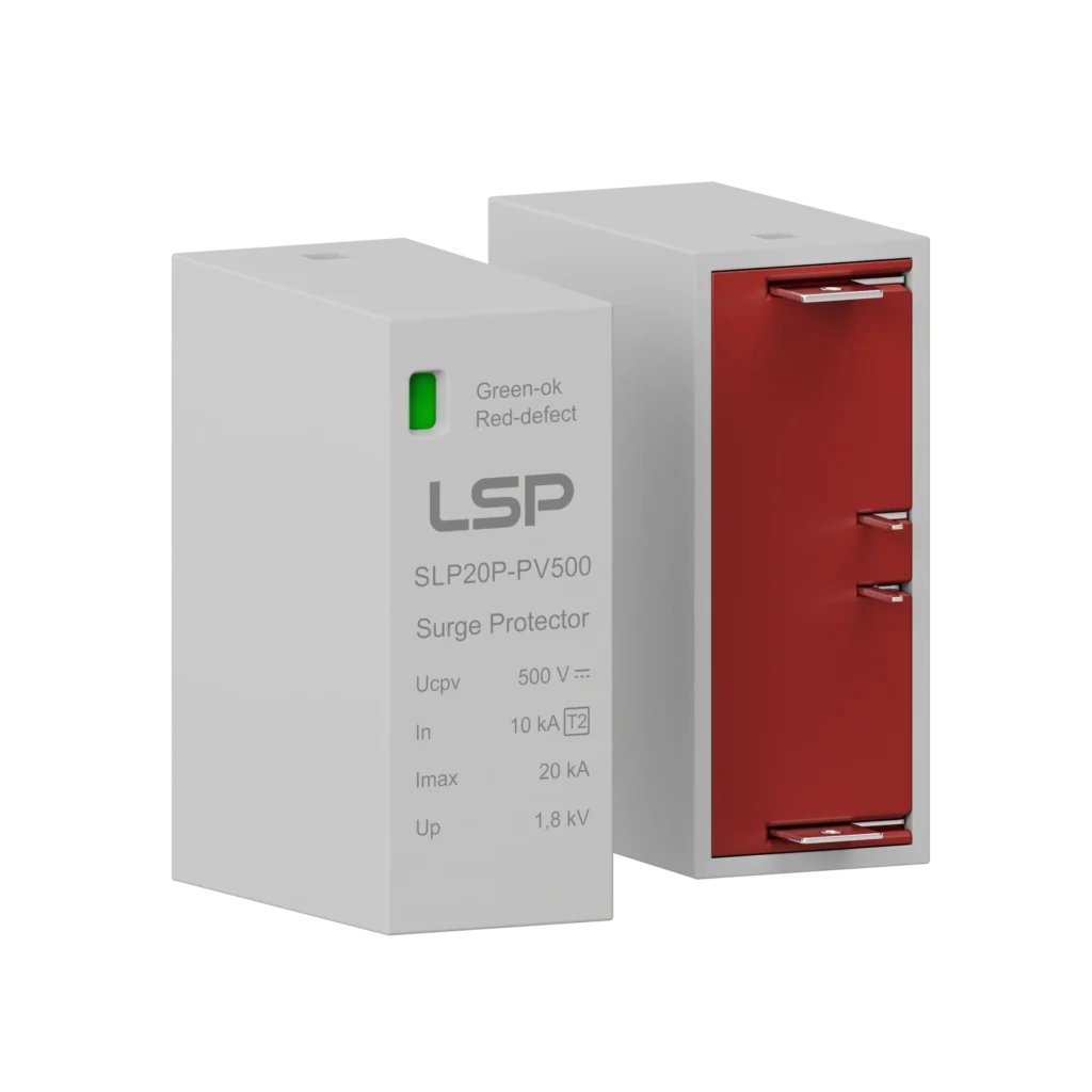 Type 2 DC Solar PV PCB Mounting Surge Protective Device SPD SLP20P-PV500