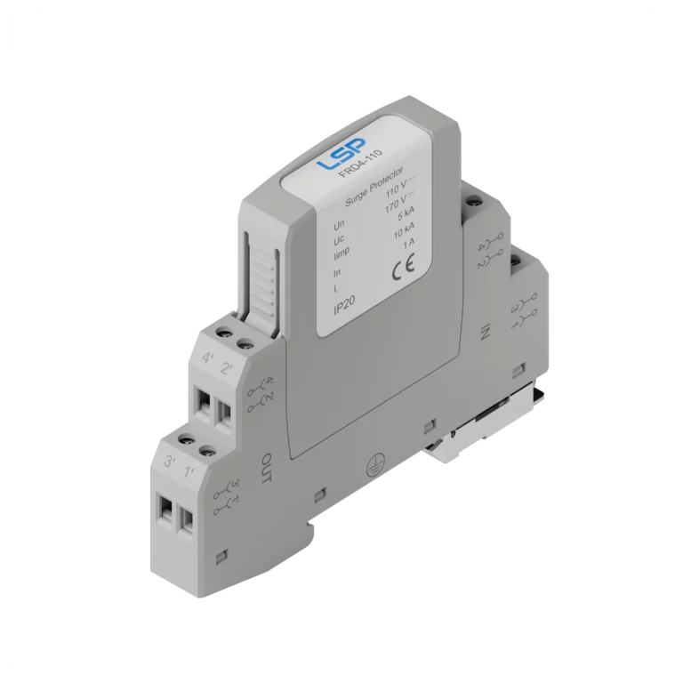 110V 170V DC RS485 Signal Data Line Surge Protection FRD4-110 img4