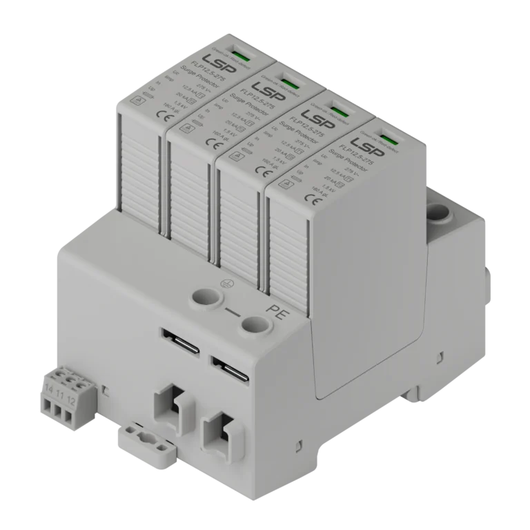 Type 1+2 AC Surge Protective Device SPD FLP12,5-275-4S img4