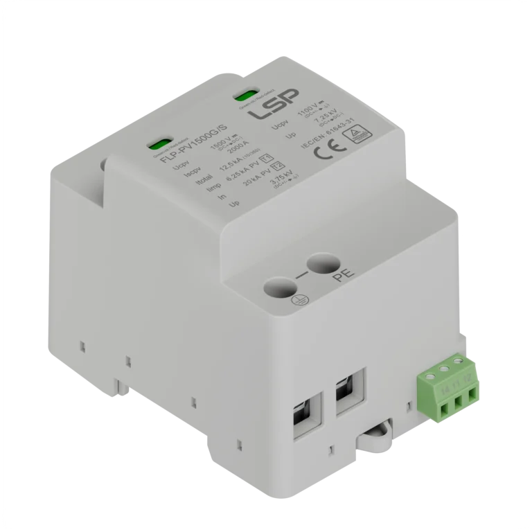 Type 1+2 Solar PV 1500V DC Surge Protective Device SPD FLP-PV1500G-S img4