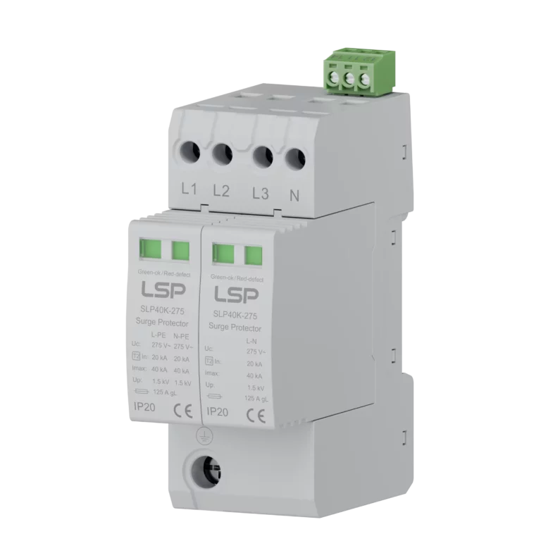 Type 2 AC Slim Compact Surge Protective Device SPD SLP40K-275-4S img1
