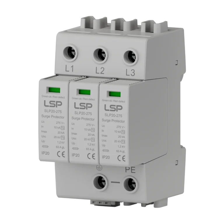 Type 2+3 AC Surge Protective Device SPD SLP20-275-3S img1