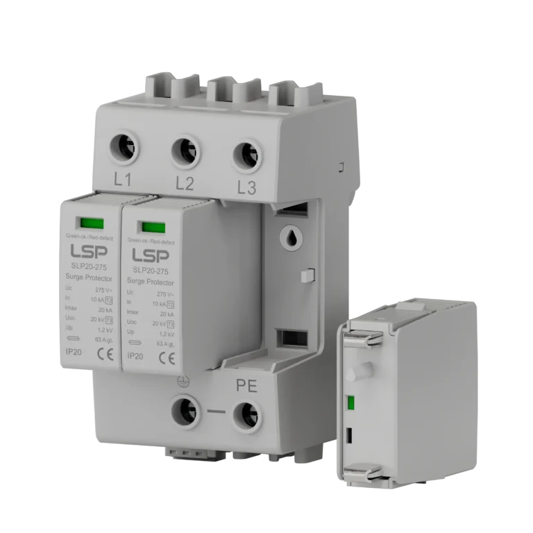 Type 2+3 AC Surge Protective Device SPD SLP20-275-3S img2