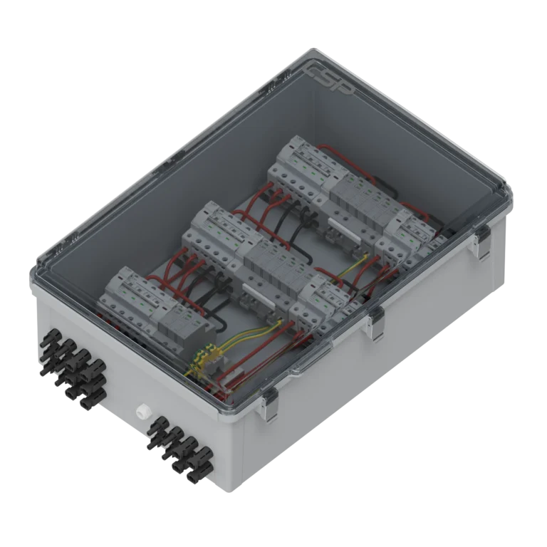 1000V DC PV Solar Combiner Box - 5 String Input 5 String Output SLP-5-5-1000V img3