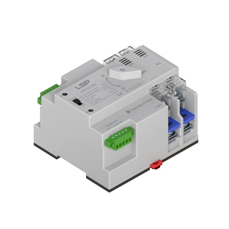 C&ocirc;ng tắc chuyển đổi tự động một pha 2 cực 100 A ATS M2R100-220-2 img3