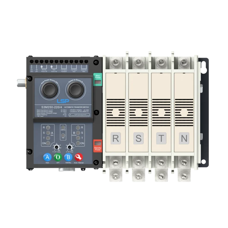 3 Phase 250 Amp Automatic Transfer Switch ATS S3M250-220-4 img2