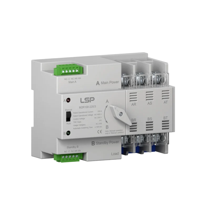 3극 100A 3상 자동전환기 ATS M2R100-220-3
