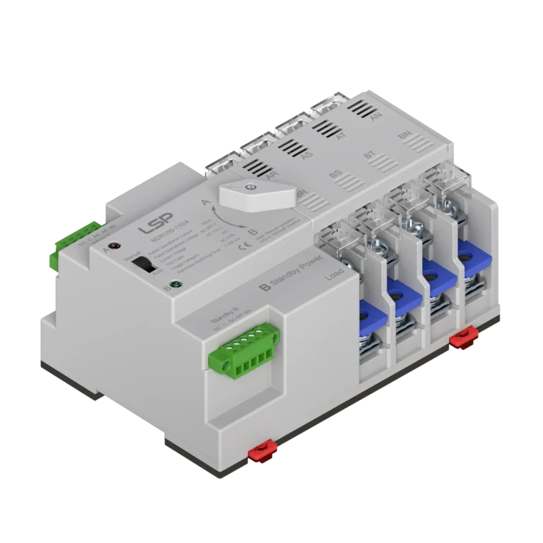 4-biegunowy 3-fazowy automatyczny przełącznik transferowy 100 A ATS M2R100-110-4 img3