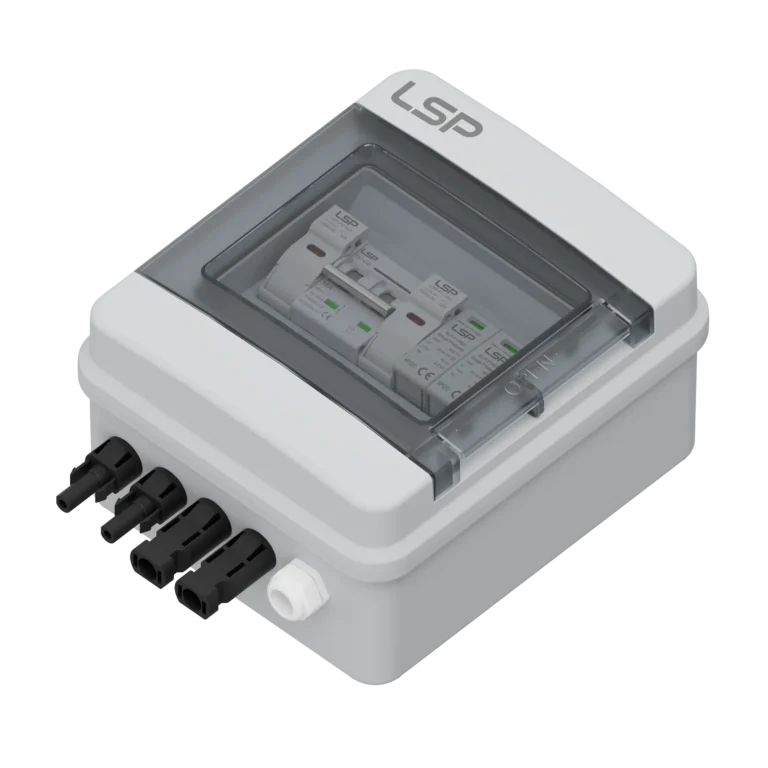 600V DC PV Solar Combiner Box - 1 String Input 1 String Output SLP-1-1-600V img3