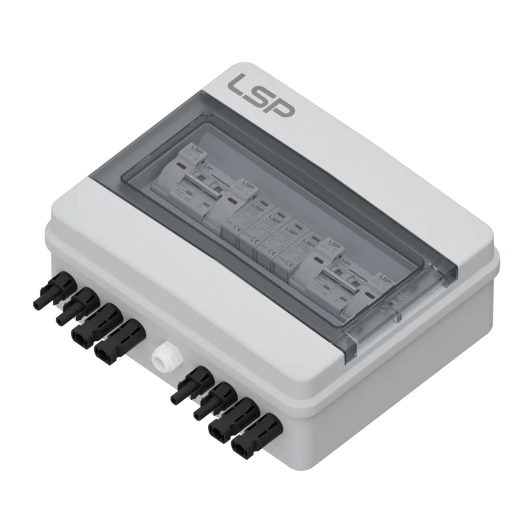 600V DC PV Solar Combiner Box - 2 String Input 2 String Output SLP-2-2-600V img3