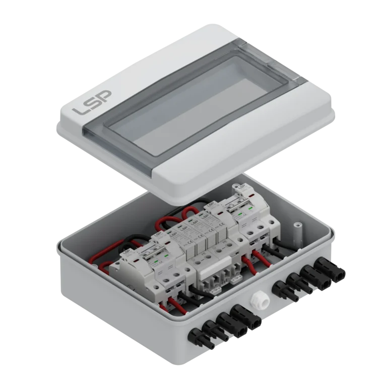 600V DC PV Solar Combiner Box - 2 String Input 2 String Output SLP-2-2-600V img5
