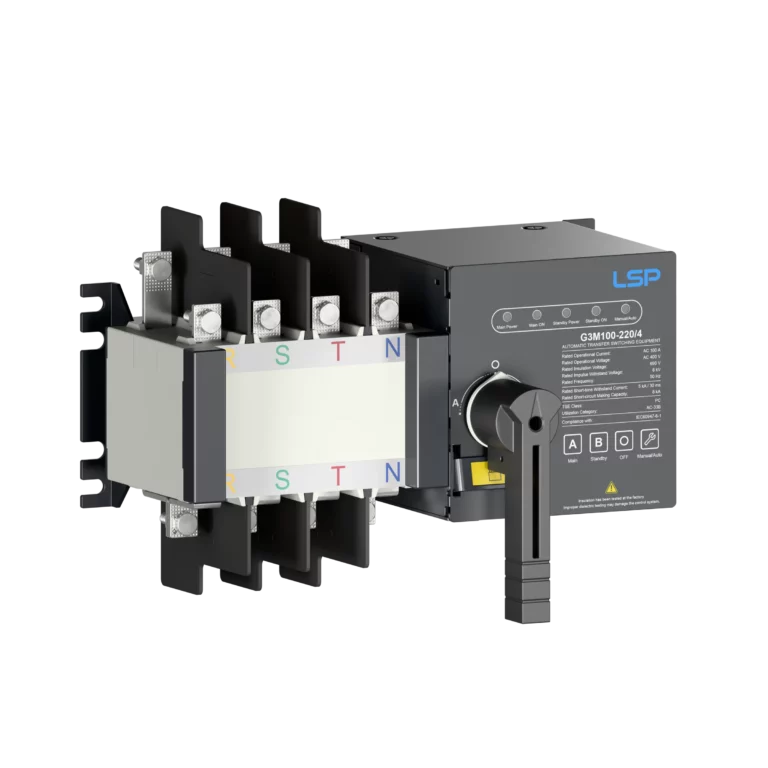 3 Phase 100 Amp Automatic Transfer Switch ATS G3M100-220-4 img1