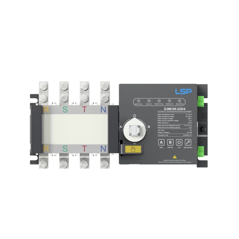 3 Phase 100 Amp Automatic Transfer Switch ATS G3M100-220-4 img2