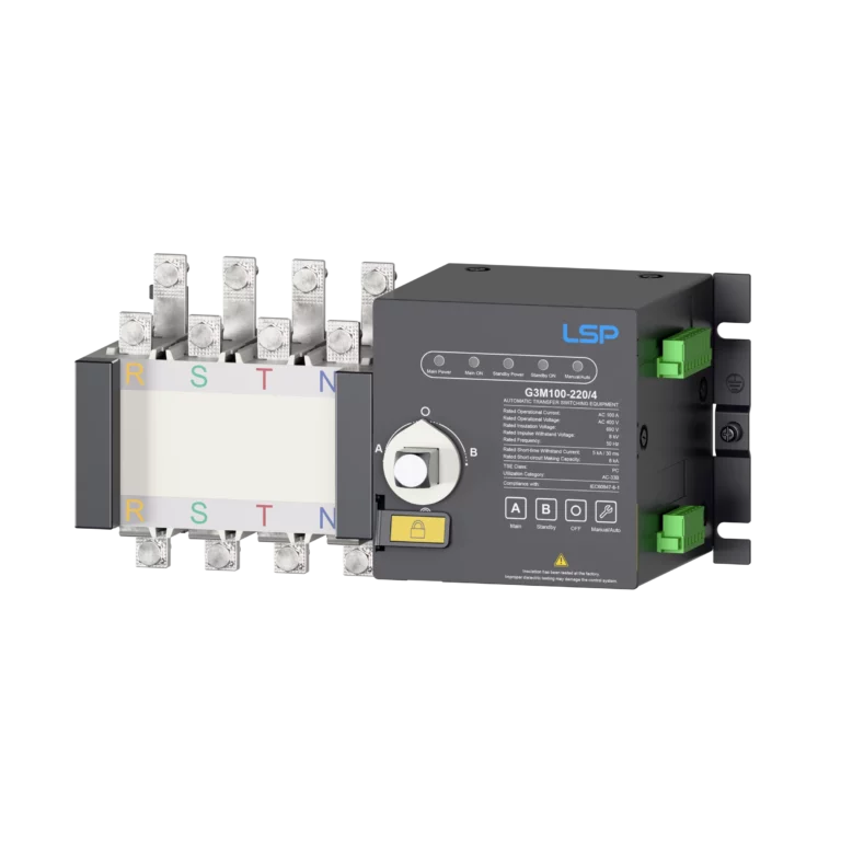 3 Phase 100 Amp Automatic Transfer Switch ATS G3M100-220-4 img5