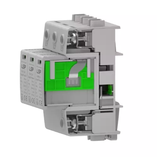 3 Phase Surge Protector SPD Working Principle