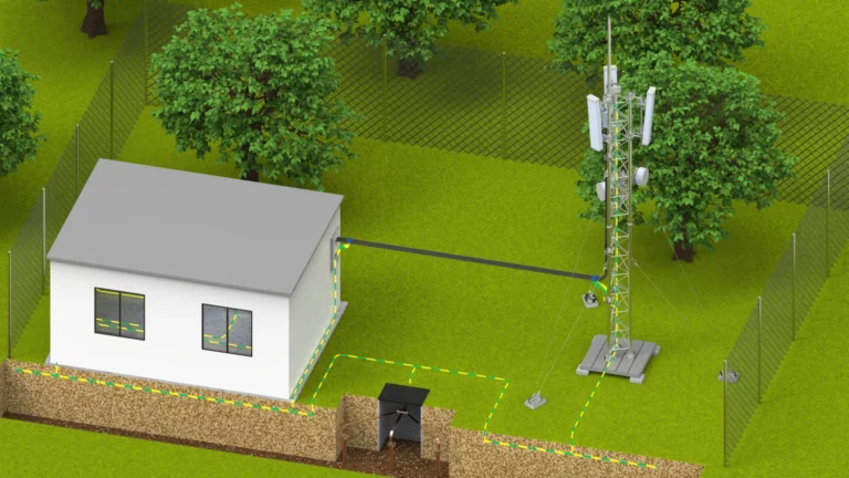 Рисунок 1 Схема зовнішнього заземлення