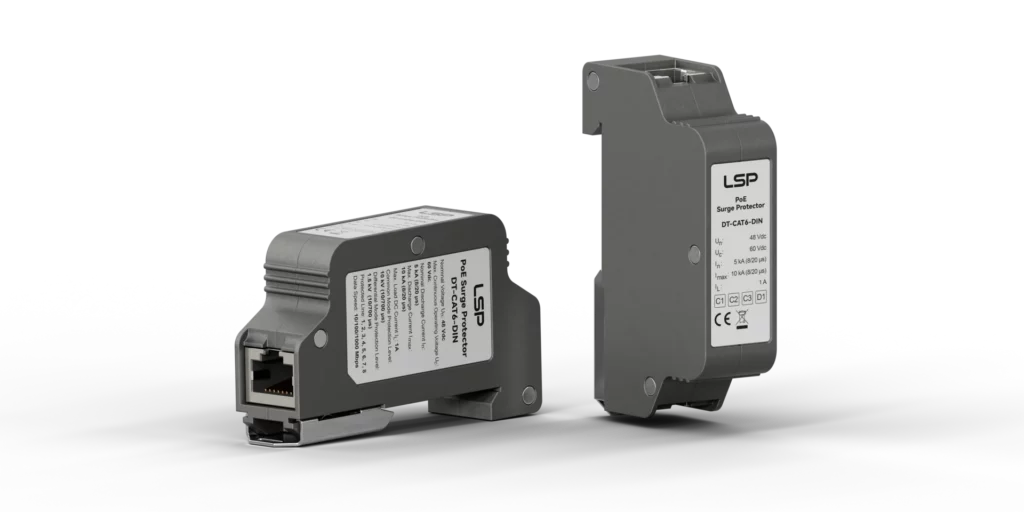 Power over Ethernet PoE Surge Protector SPD DT-CAT6-DIN img8