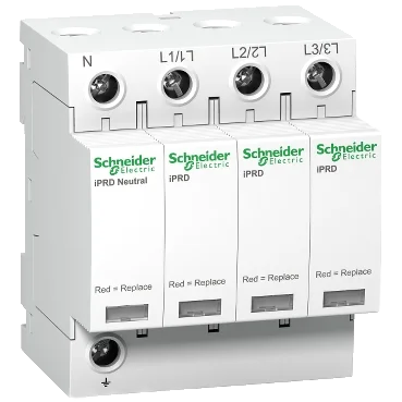 Schneide iPRD40r modular surge arrester 3P-N-350V-with-remote-transfert