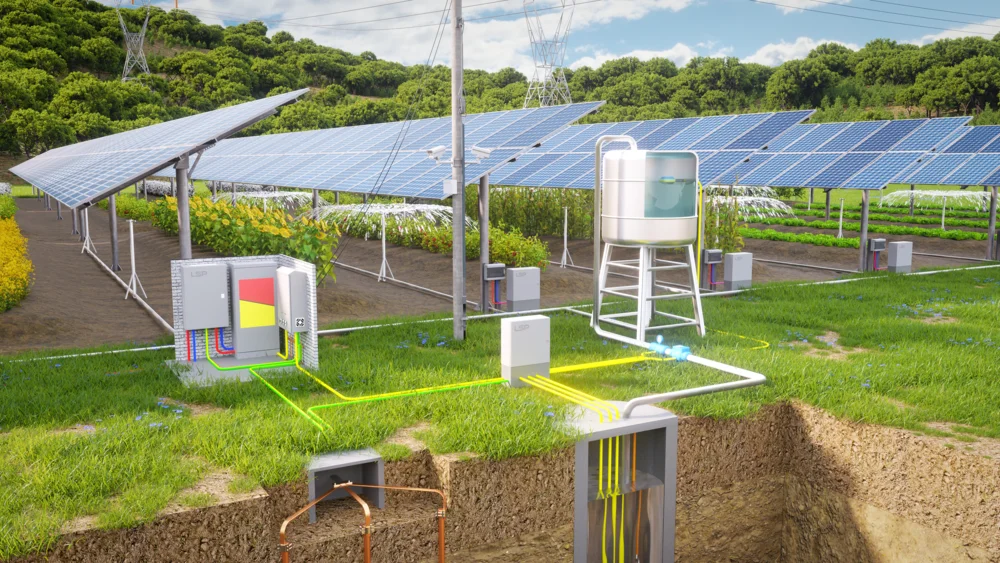 Устройство защиты от перенапряжения для агривольтаики