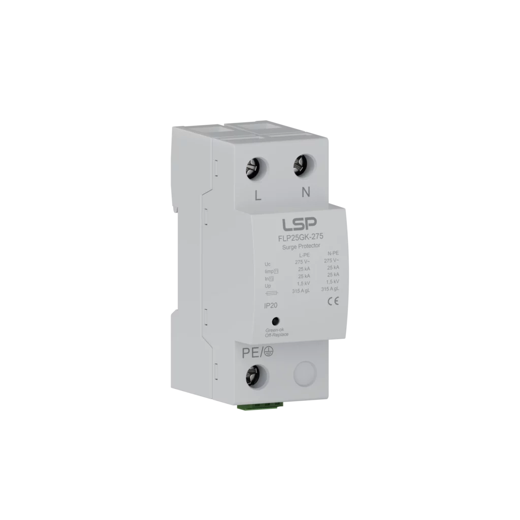 Spark Gap Type 1 Surge Protection Device SPD FLP25GK-275-2S