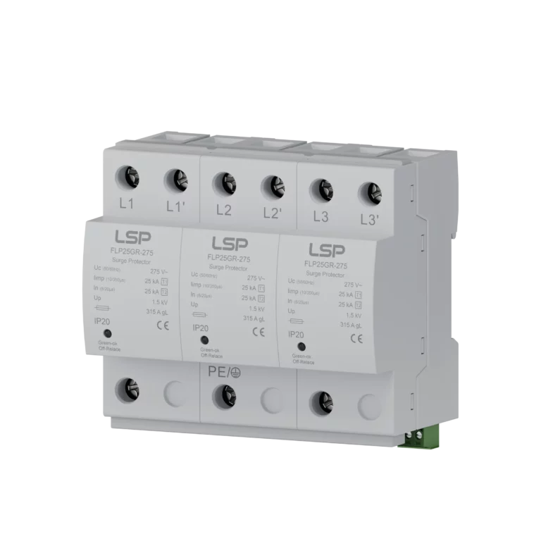 Spark Gap Type 1 Surge Protection Device SPD FLP25GR-275-3S img1