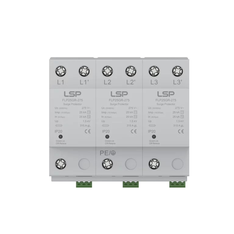 Spark Gap Type 1 Surge Protection Device SPD FLP25GR-275-3S img5
