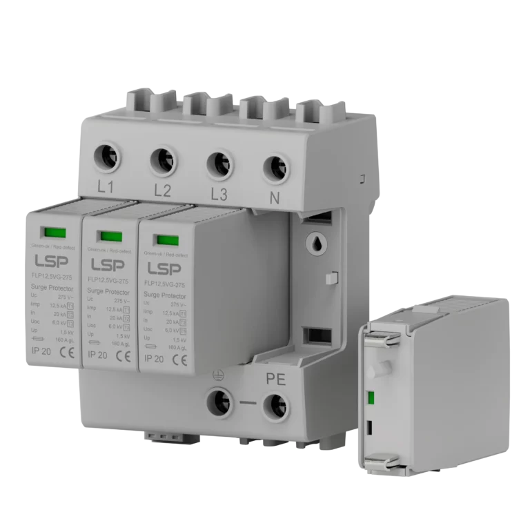 Surge Protection Device SPD Type 1+2+3 FLP12,5VG-275-4S img3