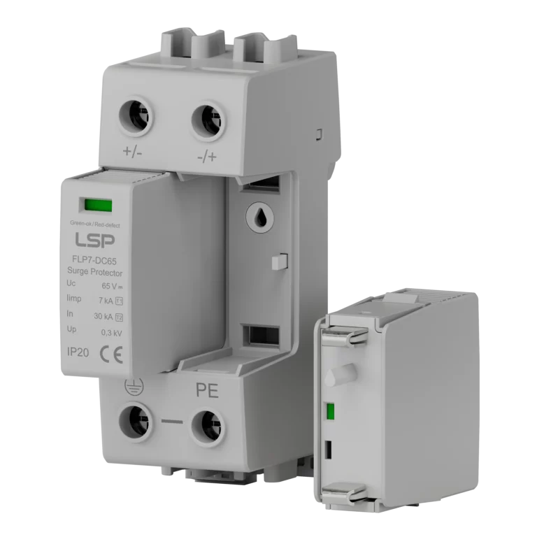 Type 1+2 48V 65V DC Surge Protective Device SPD FLP7-DC65-2S (3)