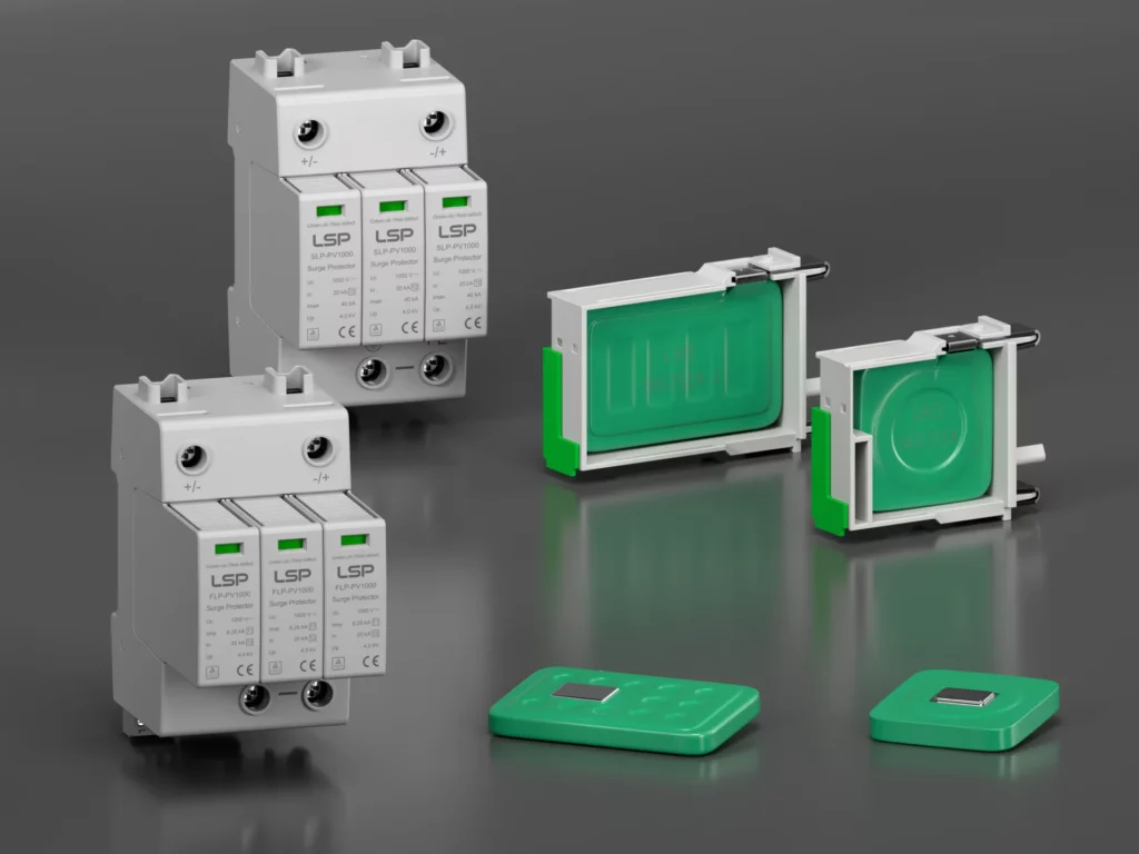 Устройство защиты от перенапряжения солнечной фотоэлектрической системы SPD Высококачественные металлооксидные варисторы MOV