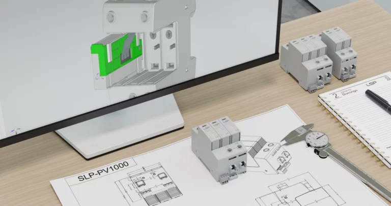 Устройство защиты от перенапряжения постоянного тока для солнечных фотоэлектрических систем типа 2 SPD R&D