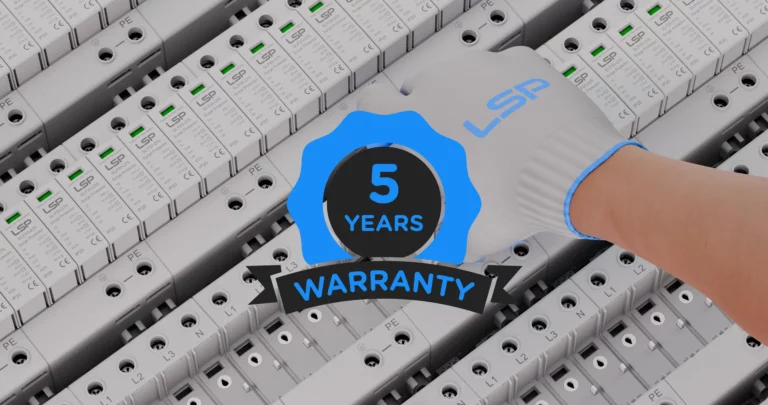 Type 2+3 Surge Protection Device SPD 5 Years Worry-free Warranty