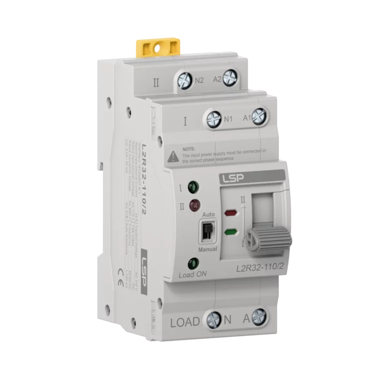 2 pole 32 Amp Single Phase Automatic Transfer Switch ATS L2R32-110-2 img1