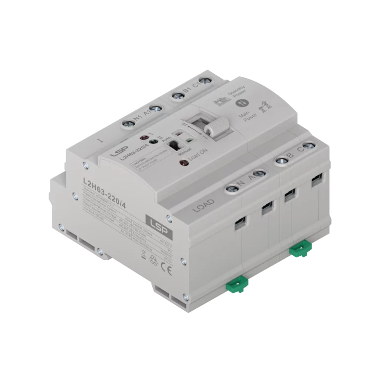 4 pole 63 Amp 3 Phase Automatic Transfer Switch ATS L2H63-220-4 img1