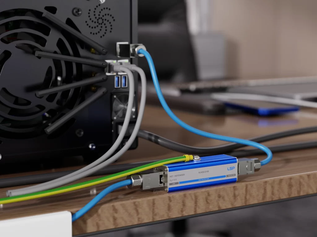 Пристрій захисту від перенапруги Ethernet SPD Надійний захист мережевого сигналу