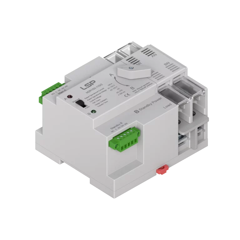Interruttore di trasferimento automatico monofase a 2 poli da 100 Amp ATS M2R100-110-2 img2
